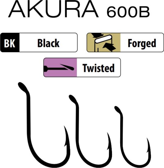 Trabucco Akura Siluro 600B 10/0 horog