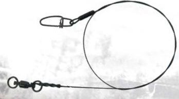 Titanium Leader 20Lb/12"Bb/Snap/titánium előke