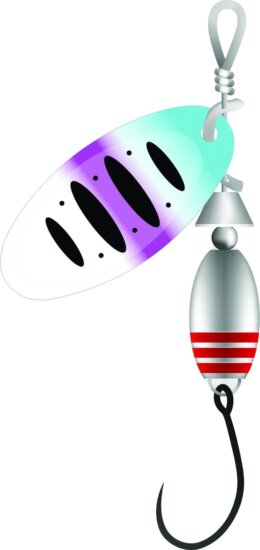 Rapture Windex Helix Spinner Single hook RT 3g körforgó villantó