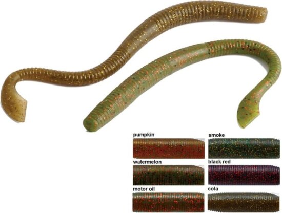 Rapture W. Nightcrawler P.T. 15cm Pumpkin 10db lágygumi csali