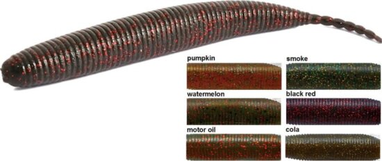 Rapture W. Mouse Tail Jerk 9.5cm Smoke 10db lágygumi csali