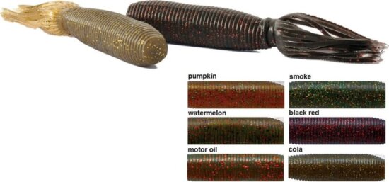 Rapture W. Medusa 10cm Motor Oil 5 db lágygumi csali