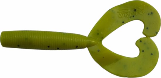 Rapture Twin Grub 9cm chartreuse 10db plasztik csali