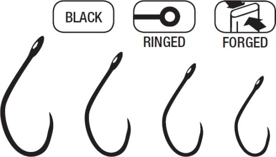 Rapture Trout 10096 15 db 08 szakáll nélküli horog