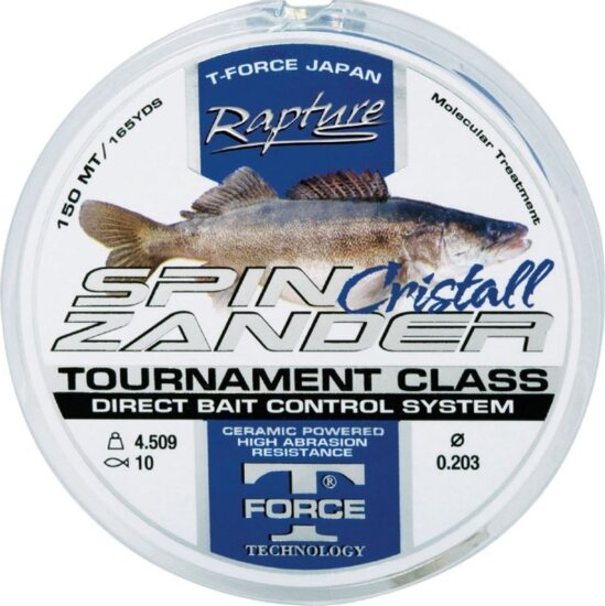 Rapture Spin Zander Crystal 150m 0,18mm zsinór