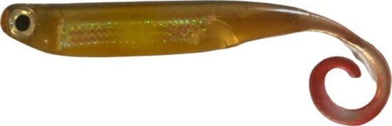 Rapture Power Minnow Curly Tail 75mm Brownie 6 db, plasztik csali