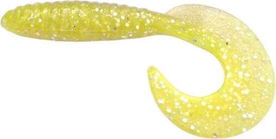 Rapture Fun Tail Grub 6.5cm chartreuse ghost plasztik csali