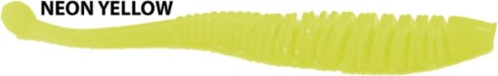 Rapture Evoke Worm 10cm neon yellow 8db plasztik csali