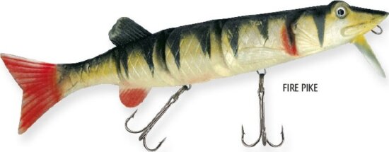 Rapture Dancer Pike wobbler Fire Pike 20cm 70g