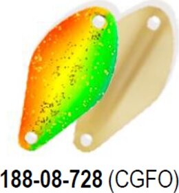 Rapture Area Xonar kanál villantó 1.6g 20mm Cgfo