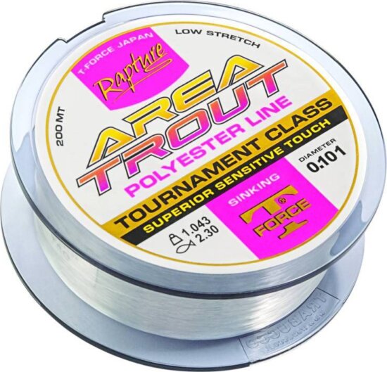 Rapture Area Trout Polyester 200m 0,112mm monofil zsinór