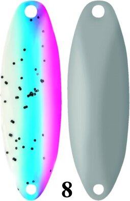 Rapture Area Spoon Greil 5,3g 37,5mm 8 kanál villantó