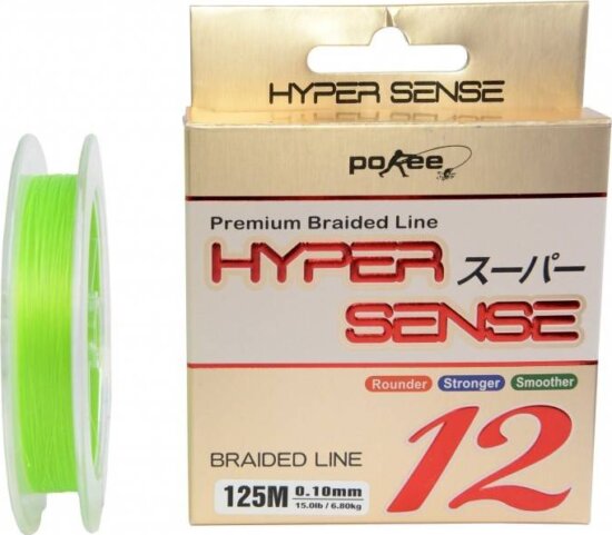 Pokee Hyper Sense 12+1 125m 0,18mm fonott zsinór