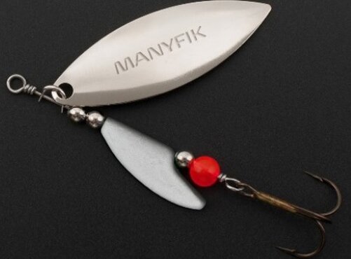 Manyfik Mobby V Vs02-2 3g Silver-Silver körforgó villantó