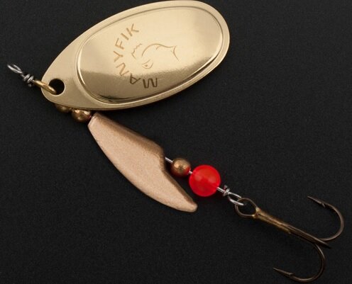 Manyfik Mobby F FG03-1 3,5g gold-gold körforgó villantó