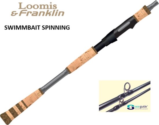 Loomis And Franklin Swimbait Spinning - Im7 Sb692Shmf, pergető bot