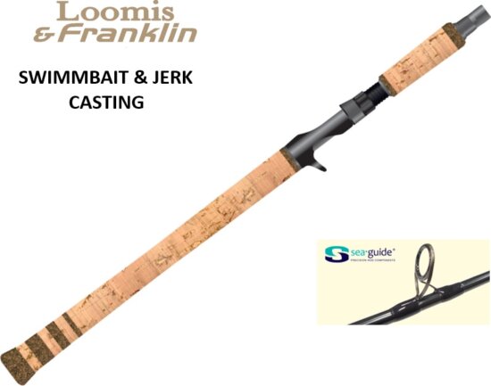 Loomis And Franklin Swimbait & Jerk Casting- Im7 Swj702Cxhmf, pergető bot