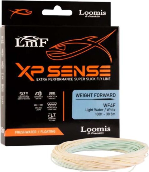 Loomis & Franklin XP Sense WF6F 30m legyező zsinór