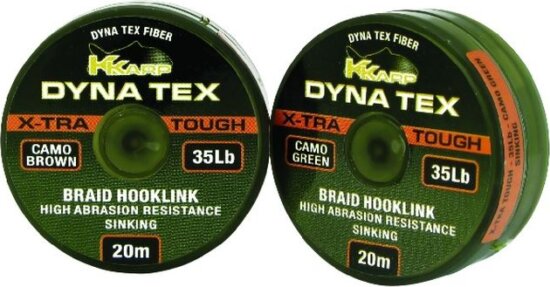 K-Karp Xtra Tough 20m 25 lb camo barna fonott előke