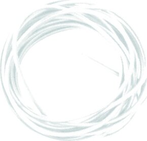 K-Karp Shrink Tube Transp. 1m 2,5mm; Átlátszó zsugorcső