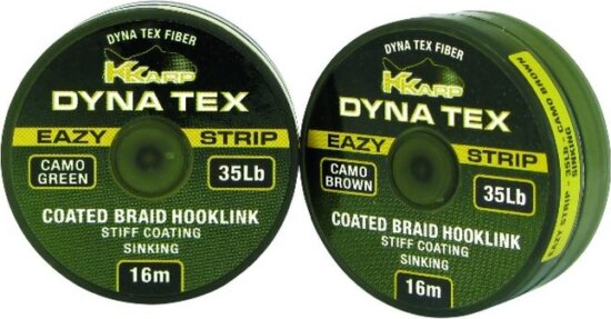 K-Karp Eazy Strip 16m 45 lb camo barna fonott előke