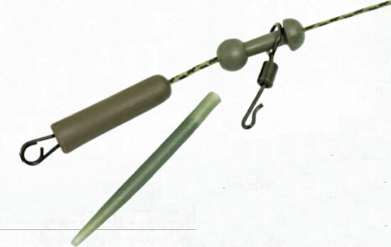 K-Karp Dt Chod Rig 90 Br 2db ólombetétes előke biztonsági kapoccsal