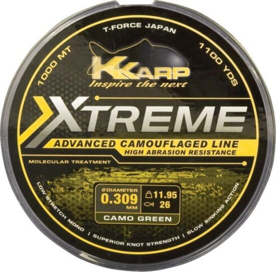 K Karp Extreme Camo Gravel 1000m 0,35mm zsinór