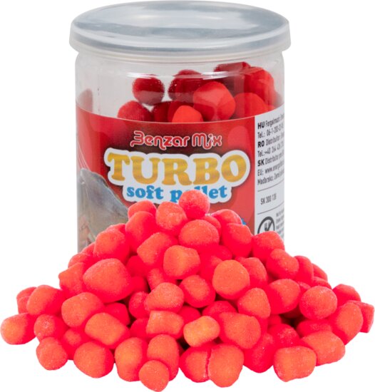 Benzár Mix Turbo Soft Pellet Long Life Eper