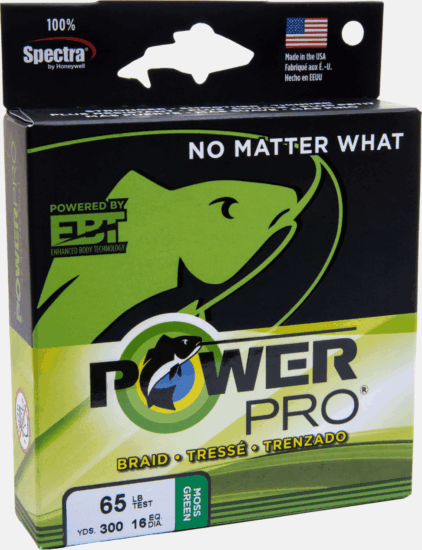 PowerPro Power Pro 135m 0.10mm 5kg Moss Green