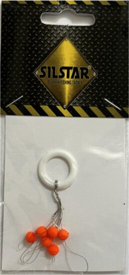 SILSTAR GUMI GYÖNGY DRÓTON L