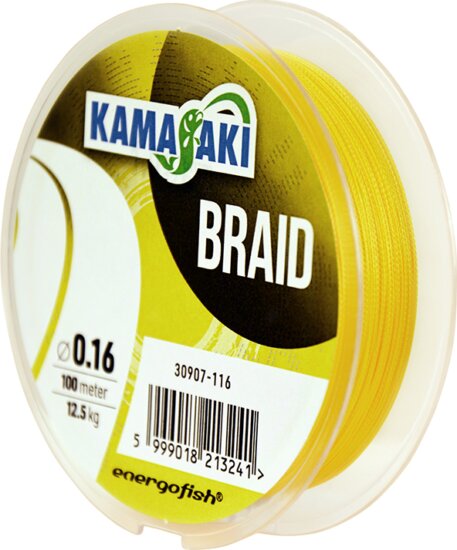 Kamasaki Braid Yellow 0.16mm
