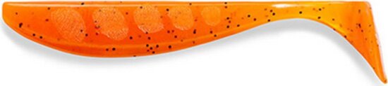 Fishup_Wizzle Shad 3" 8Pcs., 049 - Orange Pumpkin/Black