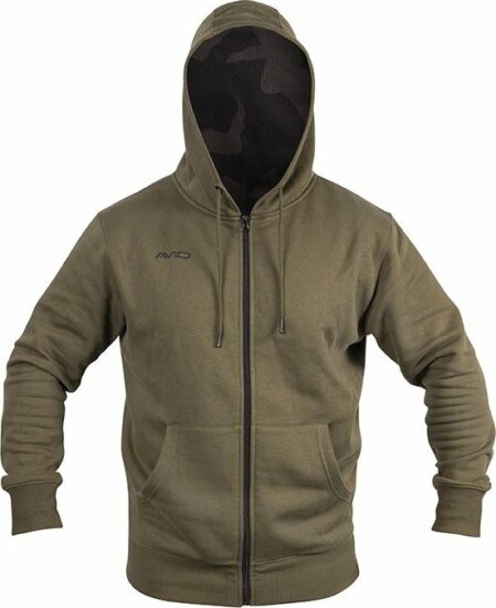 Avid Carp ZIP Hoodie Green XXL