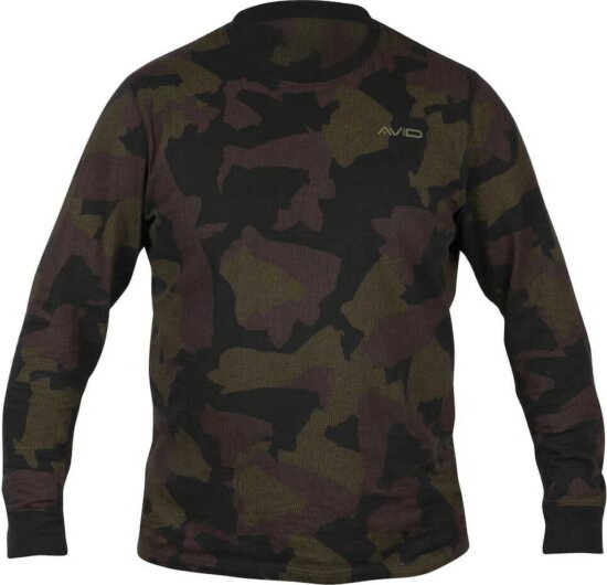 Avid Carp T.shirt Long Sleeve Camo light XL