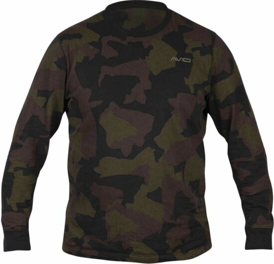 Avid Carp T.shirt Long Sleeve Camo light M