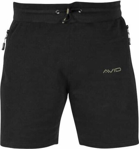 Avid Carp Distortion Jogger Short Black XXXL