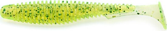 Fishup_U-Shad 2" 10Pcs.026 - Flo Chartreuse/Green