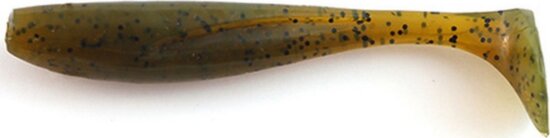 Fishup_Wizzle Shad 2" 10Pcs.074 - Green Pumpkin Seed