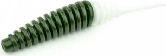 Fishup_Tanta 2.5" 8Pcs. 140 - Dark Olive/White