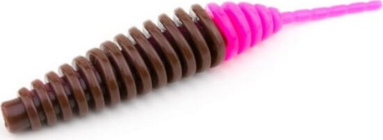 Fishup_Tanta 2.5" 8Pcs.139 - Earthworm/Hot Pink