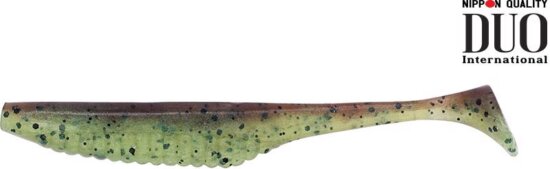 Duo Realis Versa Shad 3" 7.6cm F082geen Pumpkin Chartreuse