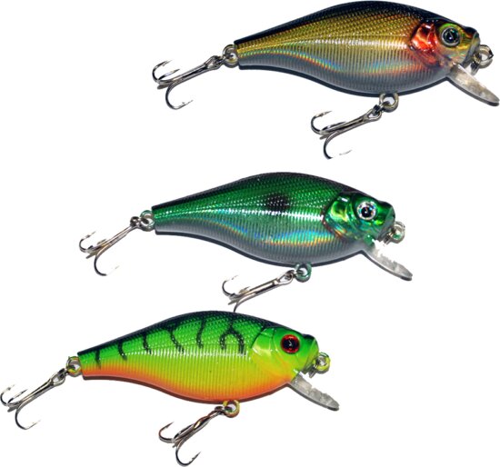 Frenetic Wobbler “Pounder", 5,5cm, 3,8g, 0-1m, narancs