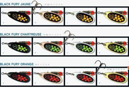 MEPPS Black Fury, 1, Orange / Fekete, 3,5g