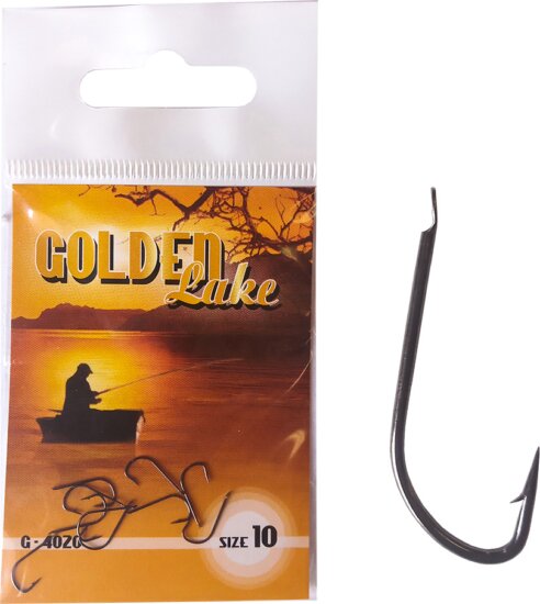 Golden Lake horog 4020, black nickel, 10db/csomagolás