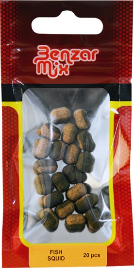 Benzár Mix Instant Wafter Dumbell 8 mm Barna-Világosbarna Hal-Tintahal