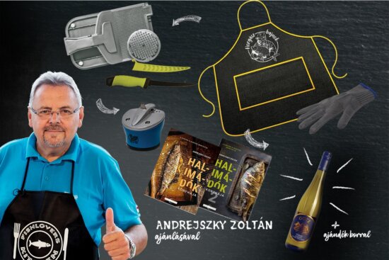 Halimádók Halpucoló Szett 2023 Ajándék Borral + Halimádók Konyhája I+II Kötet