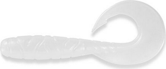 Fishup_Mighty Grub 3.5" 7Pcs.081 - Pearl