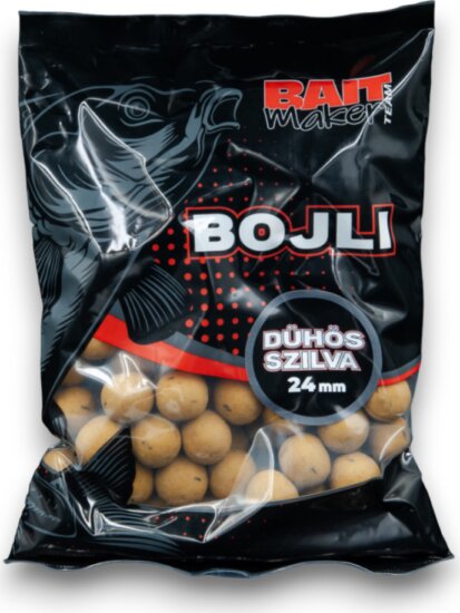 BAIT MAKER Bojli 24 mm Dühös Szilva 800g