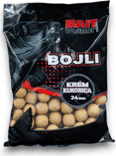 BAIT MAKER Bojli 24 mm Krém Kukorica 800g