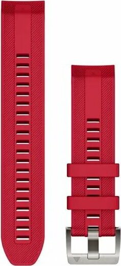 Garmin Óraszíj 22 mm plazma piros szilikon (QuickFit), MARQ (Gen 2)